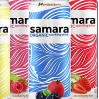 Samara Organic Sparkling Drink